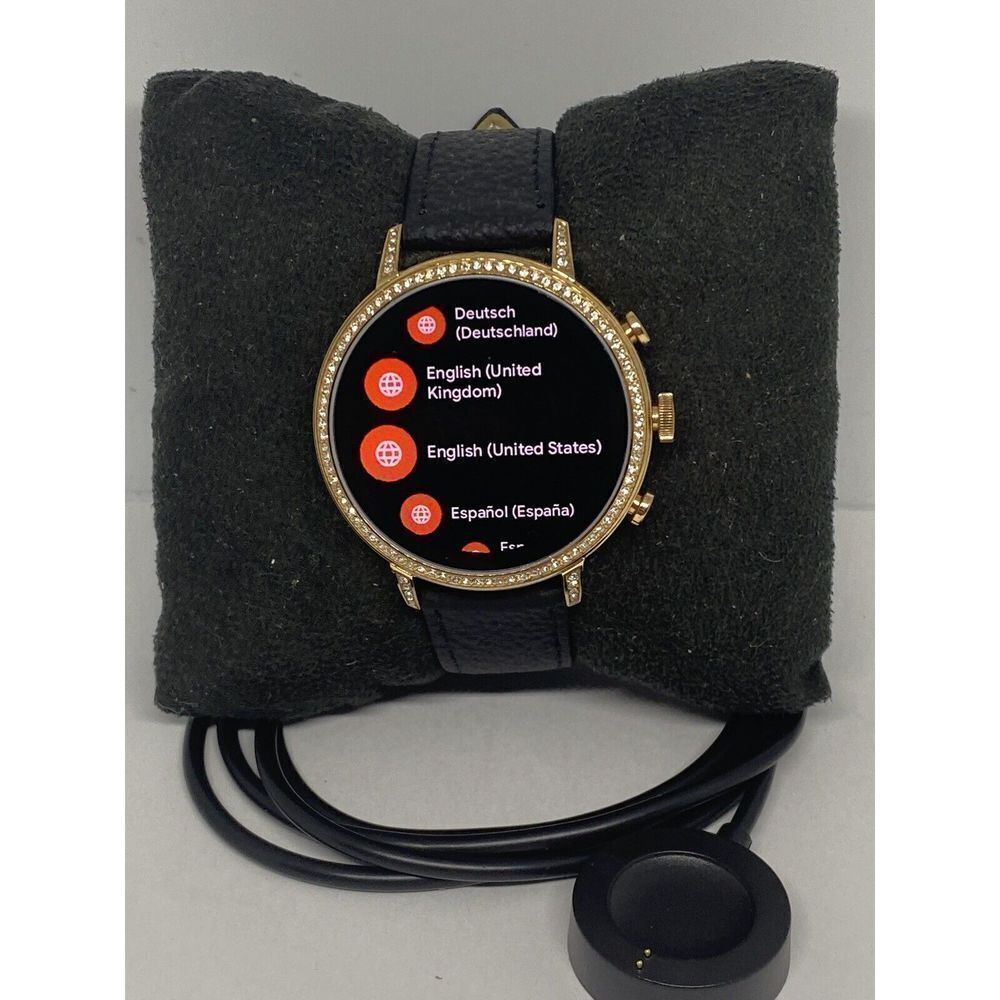 Fossil Gen 4 Authentic Digital Dial Smart Watch Custom Band FTW6011 AB435